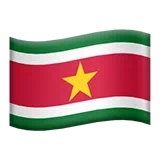 Flag: Suriname Apple
