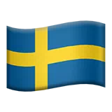 Flag: Sweden Apple