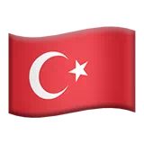 Flag: Turkey (Türkiye) Apple