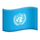 Flag: United Nations Apple