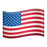 Flag: United States Apple