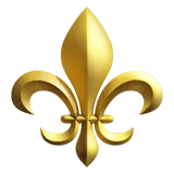 Fleur-de-lis — Apple