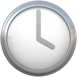 Clock Face Four O’Clock — Apple