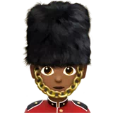 Guard: Medium-Dark Skin Tone — Apple