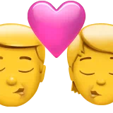 키스: 남자, 사람 — Apple
