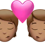 Kiss: Medium Skin Tone — Apple