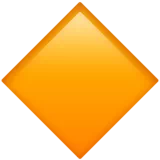 Large Orange Diamond — Apple