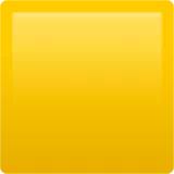 Large Yellow Square — Apple
