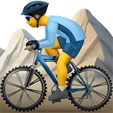Man Mountain Biking — Apple