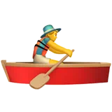 Man Rowing Boat — Apple