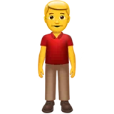 Man Standing — Apple