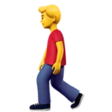 Man Walking — Apple