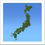 일본 지도 — Apple