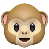 원숭이 얼굴 — Apple