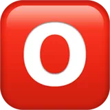 Negative Squared Latin Capital Letter O — Apple
