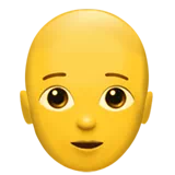Person: Bald — Apple