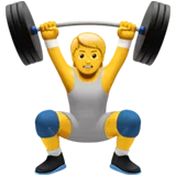 Weight Lifter — Apple