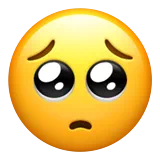 Face with Pleading Eyes — Apple