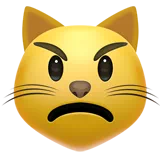 뾰루퉁한 고양이 — Apple