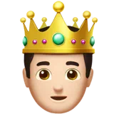 Prince: Light Skin Tone — Apple