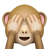 악마가 보이지 않는 원숭이 — Apple