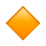 Small Orange Diamond — Apple