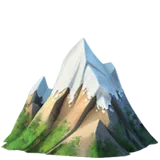 Snow Capped Mountain — Apple