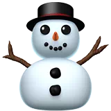 Snowman Without Snow — Apple