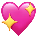 Sparkling Heart — Apple