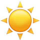 Black Sun with Rays — Apple
