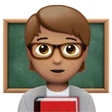 Teacher: Medium Skin Tone — Apple