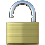 Open Lock — Apple