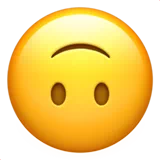Upside-Down Face — Apple