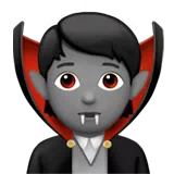Vampire: Medium Skin Tone — Apple
