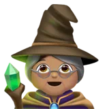 Woman Mage: Medium Skin Tone — Apple
