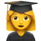 Woman Student — Apple
