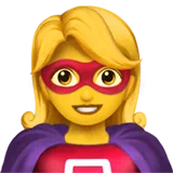 Woman Superhero — Apple