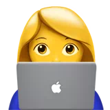여성 기술자 — Apple