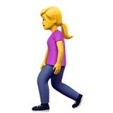 Woman Walking — Apple
