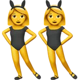 토끼 귀를 가진 여성 — Apple
