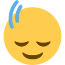 머리가 수직으로 흔들림