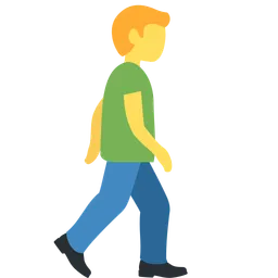 Man Walking Facing Right — Discord