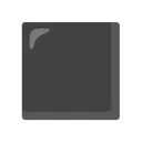 Black Medium Square