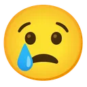 우는 얼굴