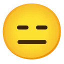 무표정한 얼굴