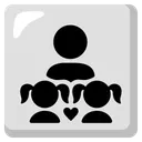 Family: Man, Girl, Girl
