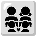Family: Man, Woman, Girl, Girl