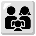 Family: Man, Woman, Girl