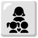 Family: Woman, Girl, Boy