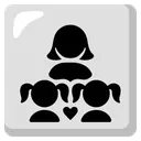 Family: Woman, Girl, Girl